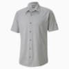 Easy Living Short Sleeve Men's Golf Shirt, High Rise Heather, small-SEA