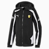 Scuderia Ferrari Hooded Kids' Sweat Jacket, Puma Black, small-SEA