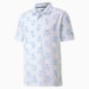Slow Play Men's Golf Polo Shirt, Bright White, small-SEA