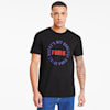 Graphic Tailored for Sport Men's Tee, Puma Black-puma red, small-SEA