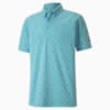 Piqué P Men's Golf Polo, Milky Blue, small-SEA