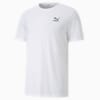 Classics Logo Embroidered Men's Tee, Puma White, small-SEA