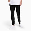 Iridescent Pack Knitted Men's Sweatpants, Cotton Black, small-SEA
