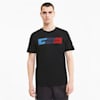 BMW M Motorsport Logo Men's Tee, Puma Black, small-SEA