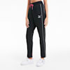 Knitted Women's Track Pants, Cotton Black, small-SEA