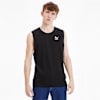 Classics Sleeveless Men's Tee, Cotton Black, small-SEA