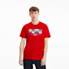 PUMA Sport Men's Graphic Tee, High Risk Red, small-SEA