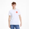 Streetwear Men's Graphic Tee, Puma White-Smiley, small-SEA