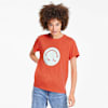 Women's Streetwear Graphic Tee, Hot Coral, small-SEA