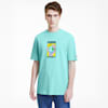 Downtown Graphic Men's Tee, ARUBA BLUE, small-SEA