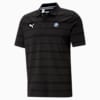 BMW M Motorsport Striped Men's Polo Shirt, Puma Black, small-SEA