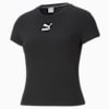 Classics Women's Fitted Tee, Puma Black, small-PHL