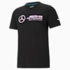 Mercedes F1 Logo Men's Tee, Puma Black, small-SEA
