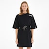 PUMA International Women's Tee Dress, Puma Black, small-SEA