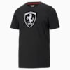 Scuderia Ferrari Race Big Shield Men's Tee, Puma Black, small-SEA