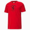 Scuderia Ferrari Race Big Shield Men's Tee, Rosso Corsa, small-SEA