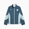 KIDSUPER x MANCHESTER CITY Reversible Jacket Men, Gray Skies-Team Light Blue, small