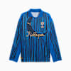 키드슈퍼 AHSFC LS 레트로 셔츠<br />KidSuper AHSFC LS Retro Shirt, Blue Intense-Club Navy, small-KOR