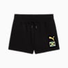 PUMA x JAMAICA Village Wear Sweat Shorts Women, PUMA Black-JAM, small