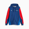 BMW M Motorsport Men's Hooded Sweat Jacket, Pro Blue-M color, small-THA