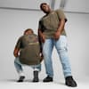 DOWNTOWN Men's Graphic Tee, Chocolate Chip, small-PHL