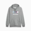 BMW M Motorsport Men's Fleece Hoodie, Medium Gray Heather, small-AUS