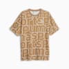 PUMA TEAM Men's Relaxed All-Over-Print Tee, Toasted-AOP, small-PHL