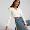 Classics Women's Ribbed Long Sleeve Shirt, no color, small-THA