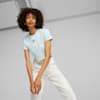 DARE TO Women's Cropped Tee, Icy Blue, small-PHL