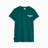 PUMA TEAM Women's Graphic Tee, Malachite, small-PHL