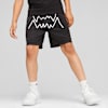 Basketball Jaws Shorts - Boys 8-16 years, PUMA Black, small-AUS