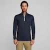 Navy Blazer-Green Fog