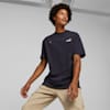 เสื้อยืดผู้ชาย PUMA 75 Logo Celebration, New Navy, small-THA