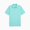 Mattr Bay Men's Golf Polo, Aquatic-Peaceful Blue, small-SEA