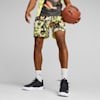 Franchise Men's Printed Basketball Shorts, Lemon Meringue-AOP, small-AUS