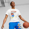 Franchise Men's Basketball Tee, PUMA White, small-AUS