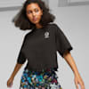 PUMA x LIBERTY Women's Graphic Tee, PUMA Black, small-PHL
