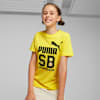 PUMA x SPONGEBOB SQUAREPANTS Tee - Youth 8-16 years, Lemon Meringue, small-AUS