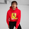 Scuderia Ferrari Race CBS Men's Motorsport Hoodie, Rosso Corsa, small-AUS