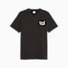 PUMA LEGACY Graphic Tee, PUMA Black, small-SEA