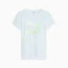 Classics Logo Infill Women's Tee, Icy Blue-beach days, small-PHL