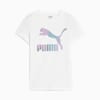 Classics Iridescent Logo Youth Tee, PUMA White, small-PHL