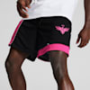 MELO x TOXIC Basketball Shorts, PUMA Black-Glowing Pink, small-PHL