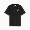 DOWNTOWN Men´s Graphic Tee, PUMA Black, small-THA