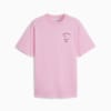 DOWNTOWN Men´s Graphic Tee, Pink Lilac, small-THA