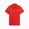 Scuderia Ferrari Race MT7 Men's Polo, Rosso Corsa, small