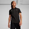 Kaus Polo Pria Motorsport Jacquard Scuderia Ferrari Style, PUMA Black, small-IDN