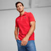 Scuderia Ferrari Style Men's Motorsport Jacquard Polo, Rosso Corsa, small-PHL