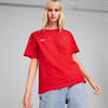 Scuderia Ferrari Style Women's Motorsport Tee, Rosso Corsa, small-SEA