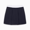 W Club Women's Pleated Golf Skirt, Deep Navy-White Glow, small-PHL